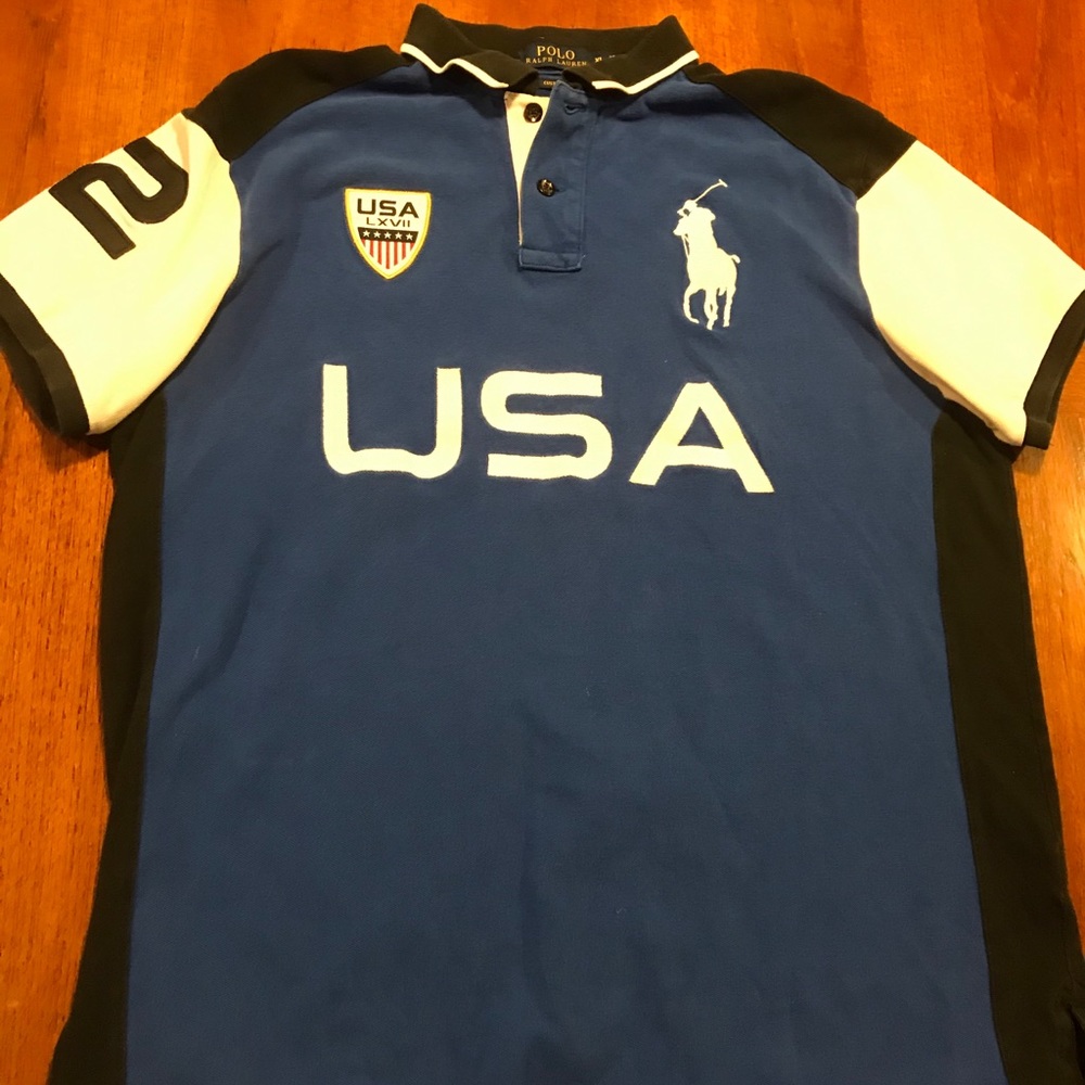 Polo Ralph Lauren short sleeve rugby.